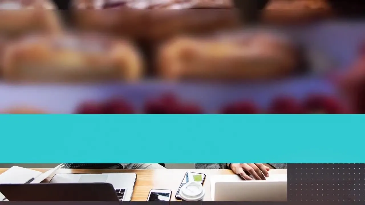 时尚过渡清洁企业幻灯片像素设计精选AE模板