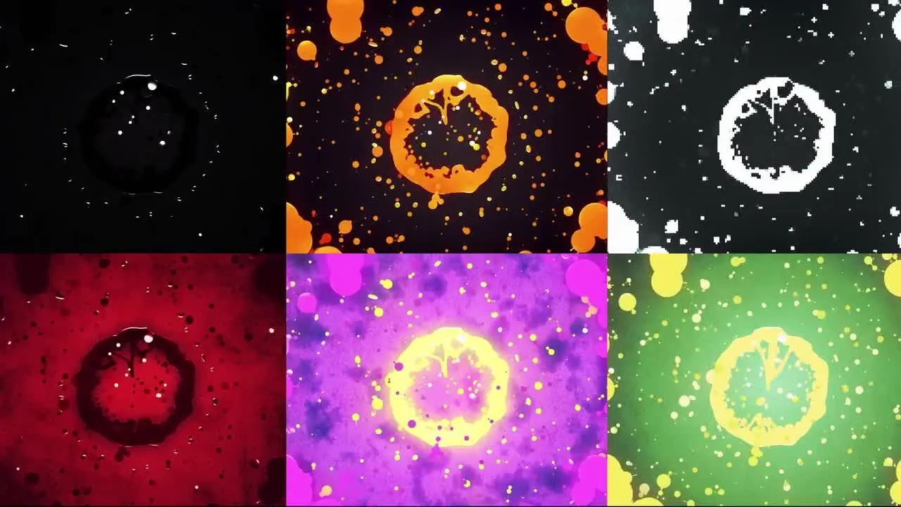 放射性声波动态动画像素设计精选AE模板