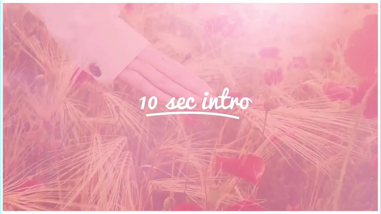 炫酷时尚10秒简介像素设计精选AE模板