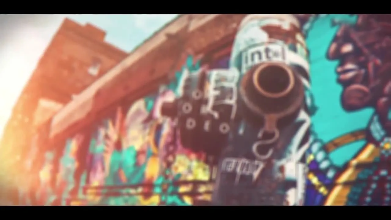 现代时尚精美的照片幻灯片像素设计精选AE模板