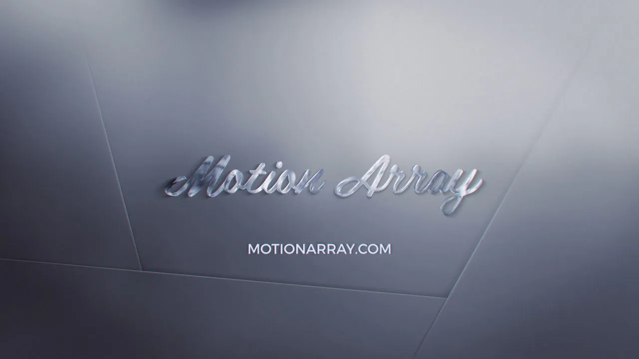 带有光滑企业标志的动画徽标像素设计精选AE模板