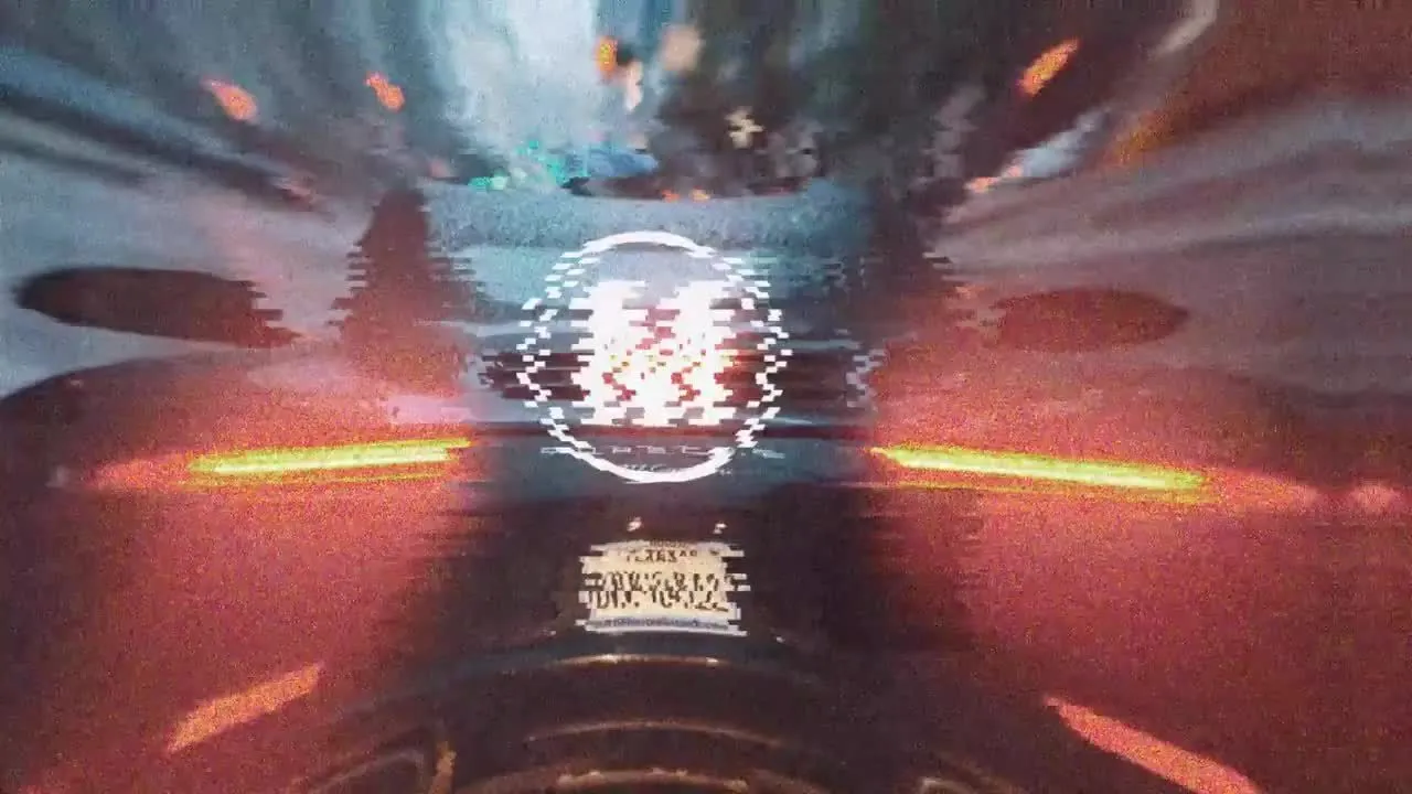 广告Glitch徽标显示像素设计精选AE模板