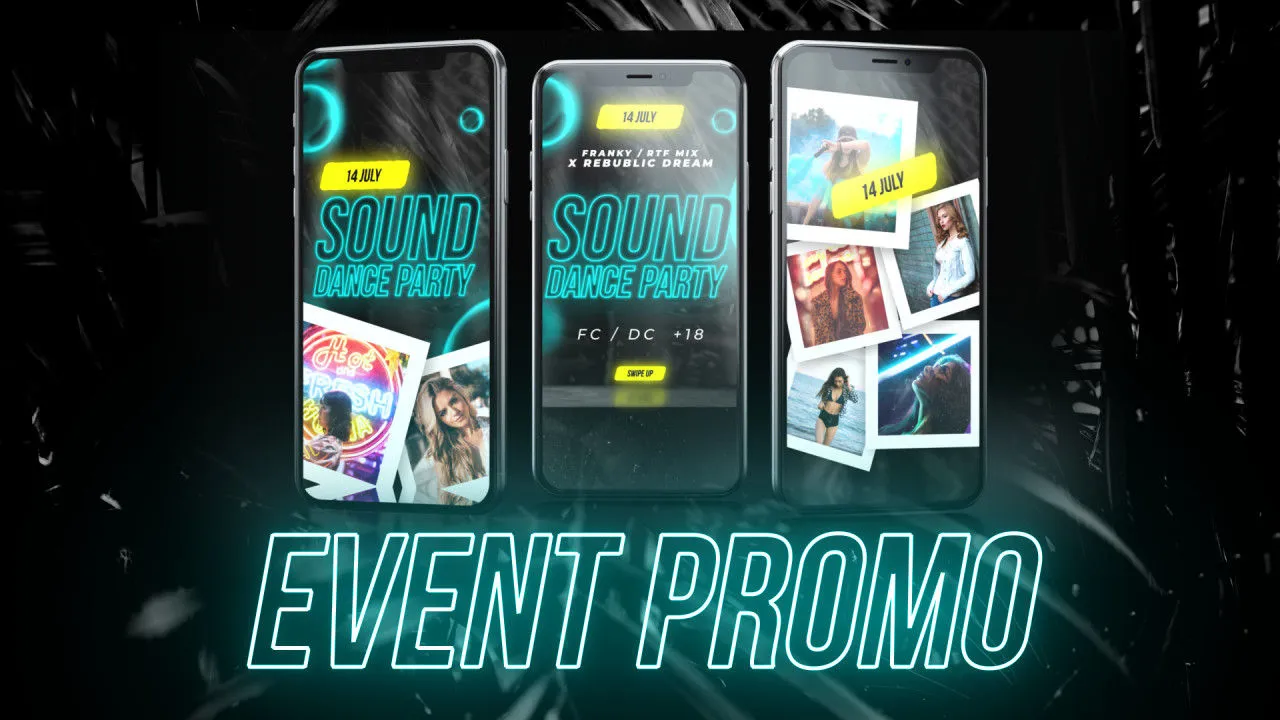 Instagram故事开场动画像素设计精选AE模板