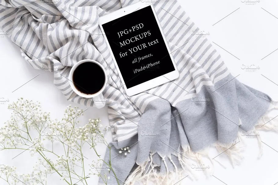 小资范iPad样机模板 Ipad Mockup