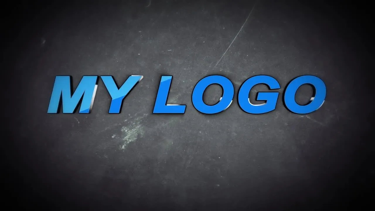 3D Logo文本动画像素设计精选AE模板