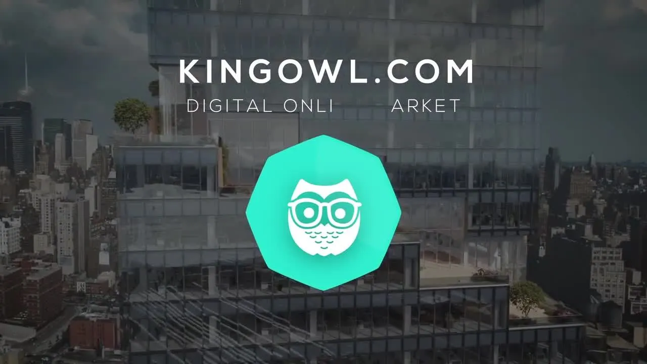 4个标识显示简单徽标像素设计精选AE模板