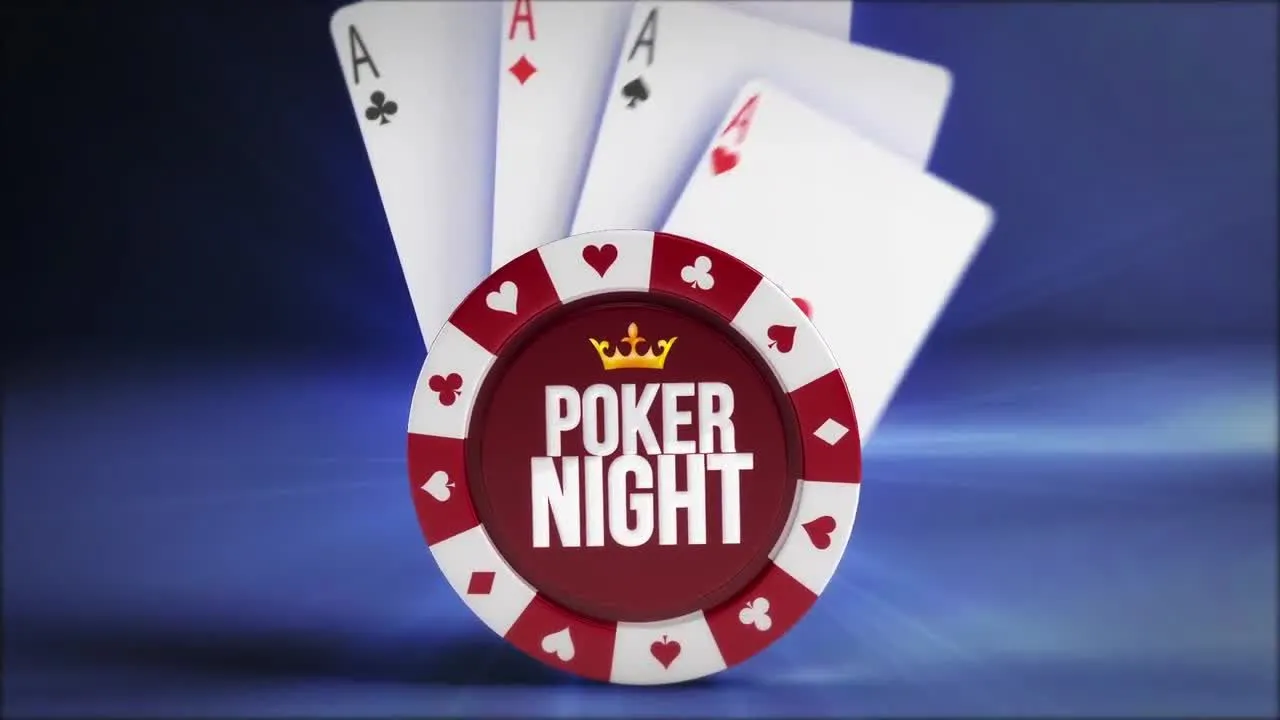 优雅的扑克徽标显示像素设计精选AE模板