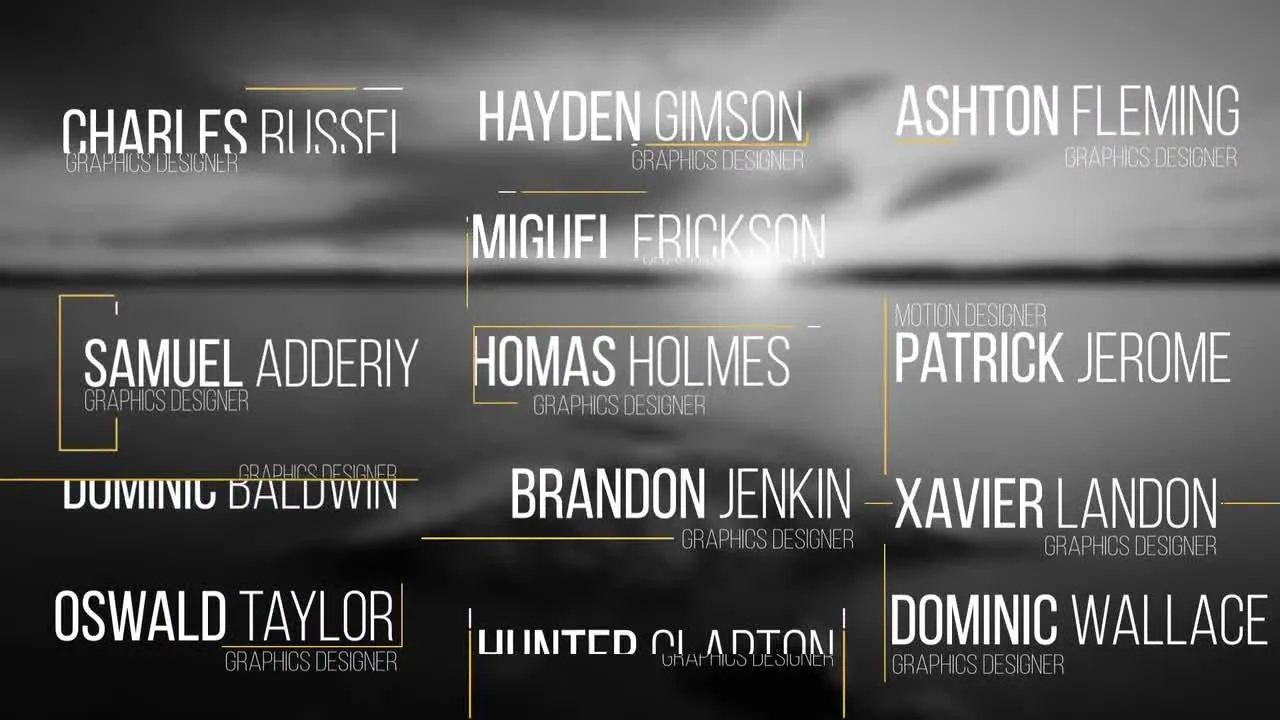 13个清新干净的下三分之一标题像素设计精选AE模板