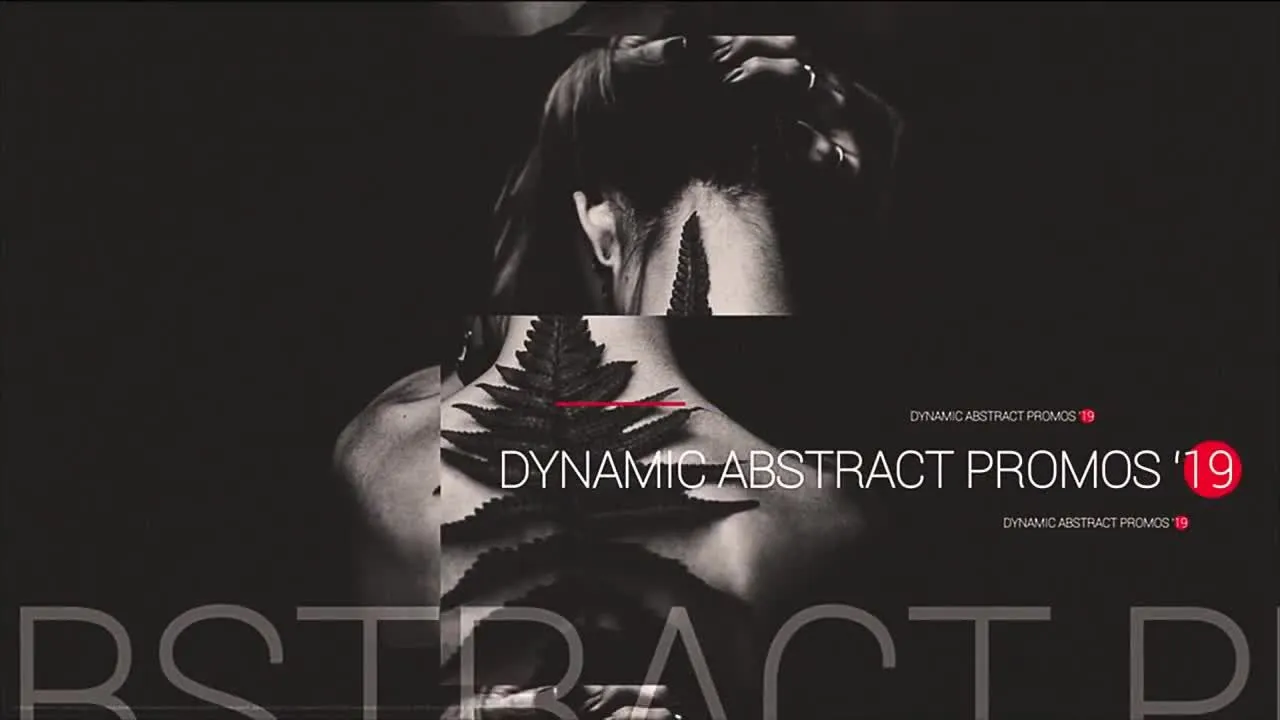 活力时尚梦幻般的抽象派开场白像素设计精选AE模板