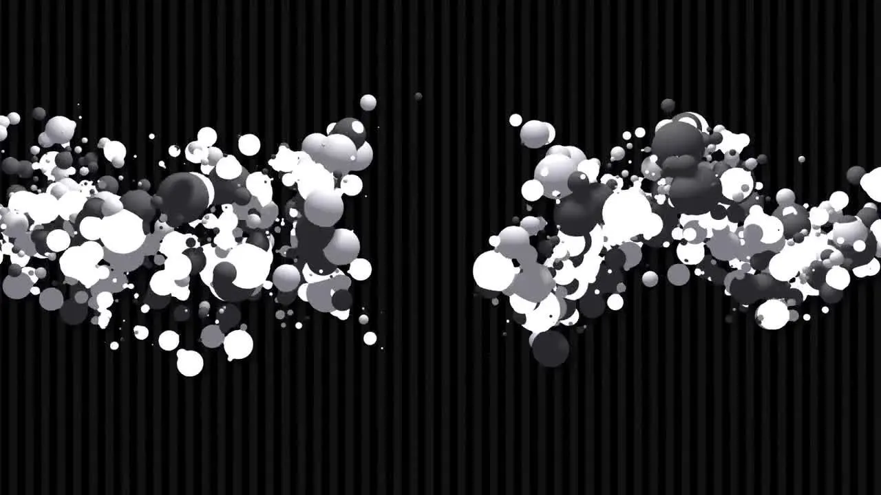 动态泡泡徽标像素设计精选AE模板
