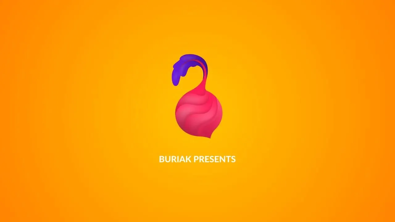 色彩鲜艳的钟摆展示标志像素设计精选AE模板