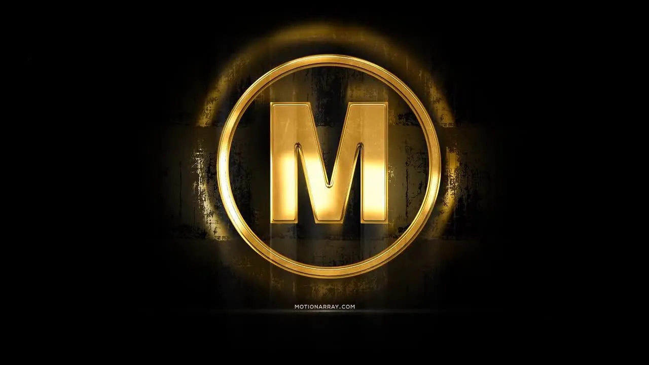 明亮现代干净的电影徽标显示像素设计精选AE模板