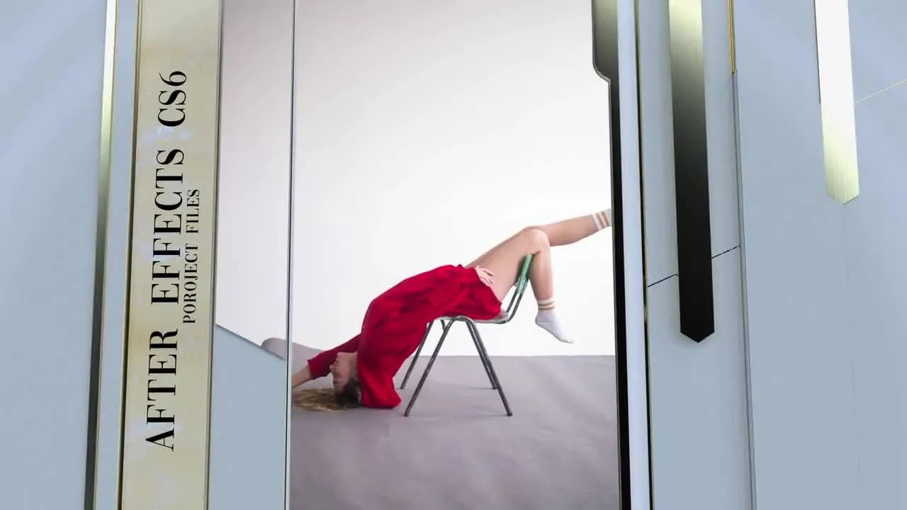 时尚华丽设计的幻灯片像素设计精选AE模板