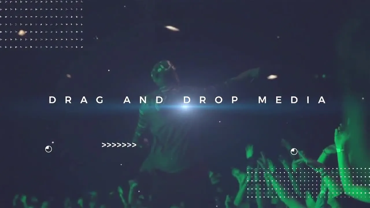 极限运动开场白转场过渡效果像素设计精选AE模板