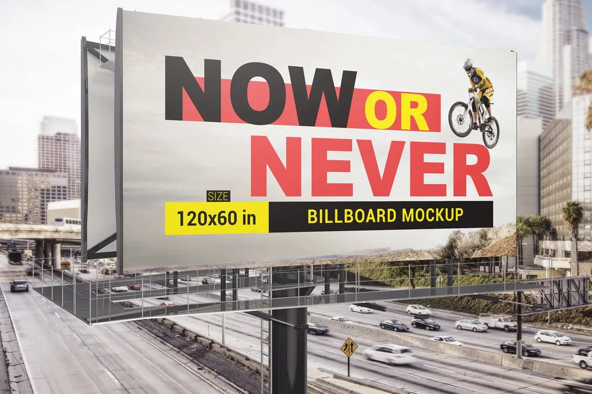 城市路边巨幅广告牌样机Vol.2 Billboard Mockups 02