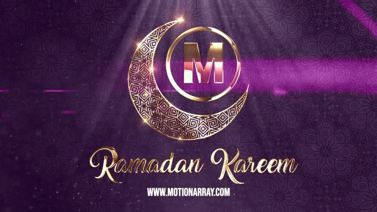 设计华丽的半月形标志像素设计精选AE模板