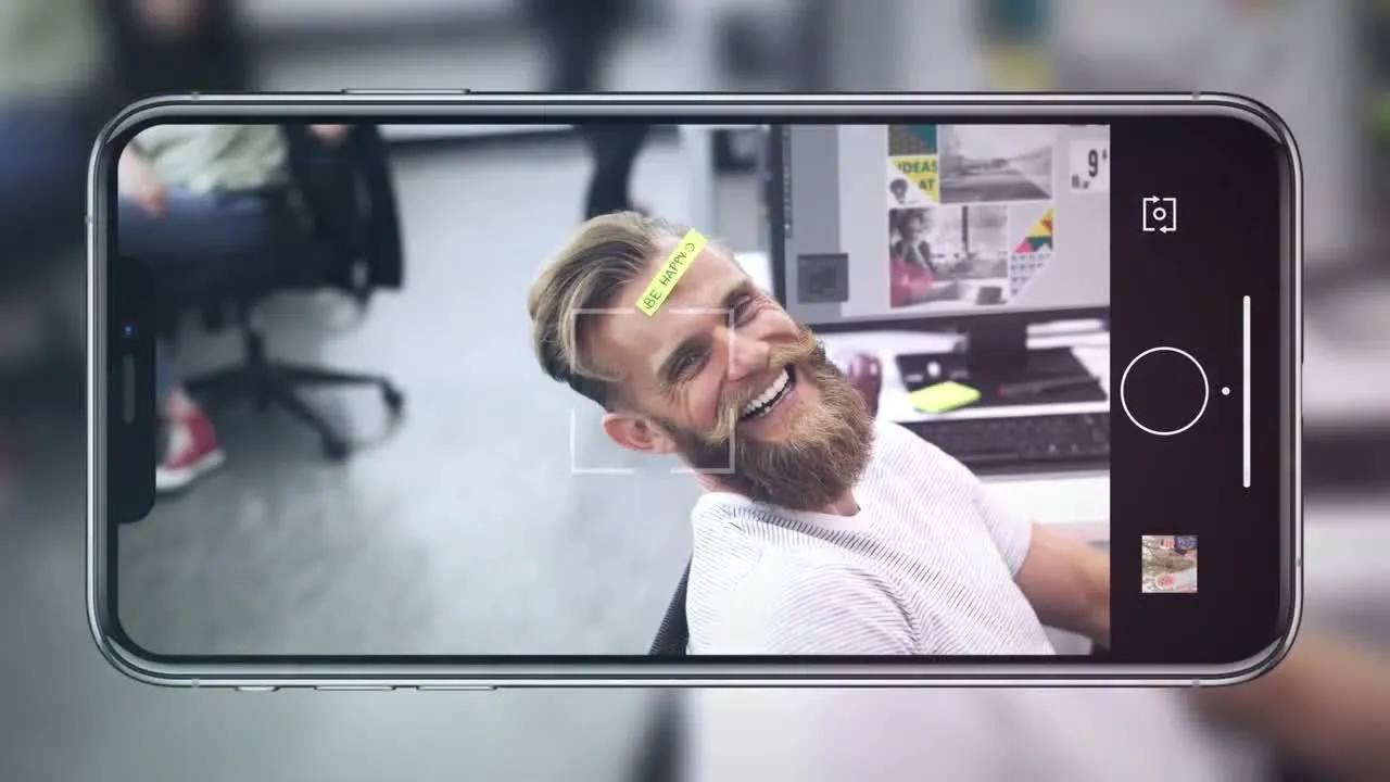 时尚的自拍照片幻灯片像素设计精选AE模板