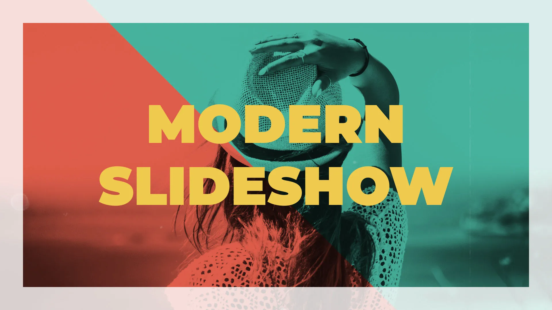 Slideshow现代风格文本动画和平滑过渡像素设计精选AE模板