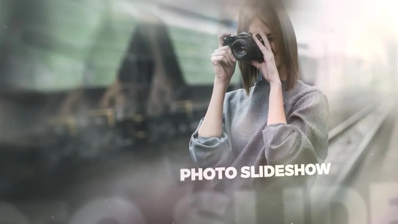 现代干净的灵感幻灯片像素设计精选AE模板