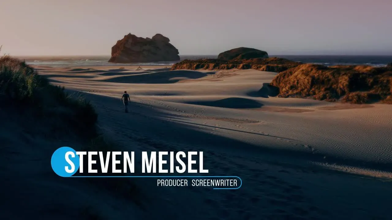 整洁下三分之一品牌动态标题像素设计精选AE模板