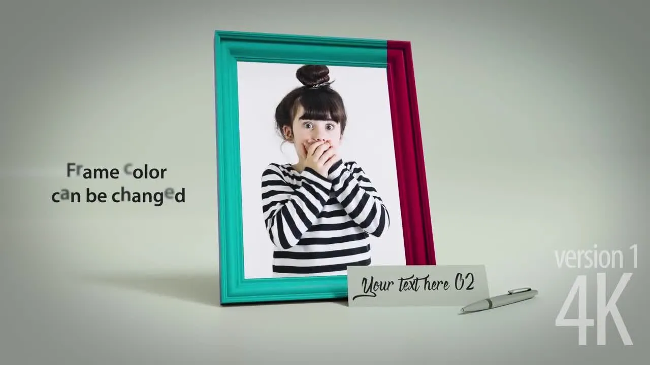 4k 3D相册动态动画像素设计精选AE模板