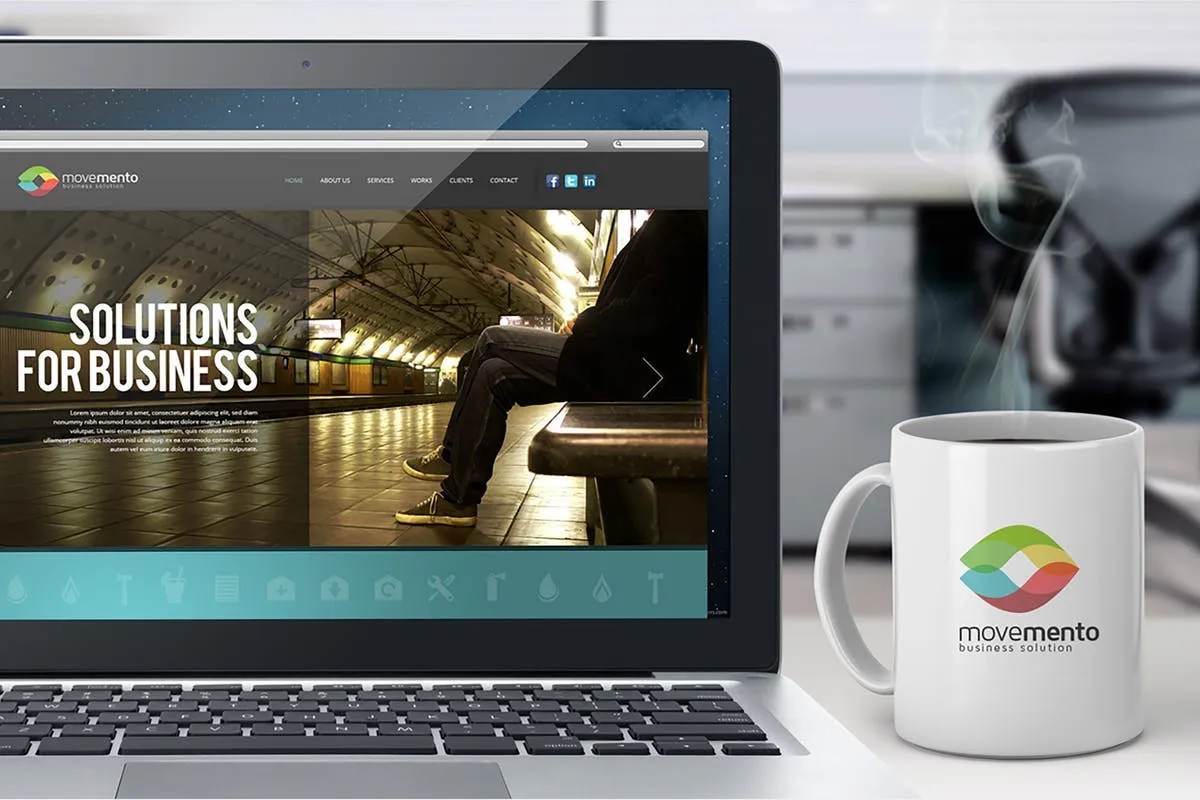 企业办公场景样机Vol.1 Corporate Mockups Vol.01