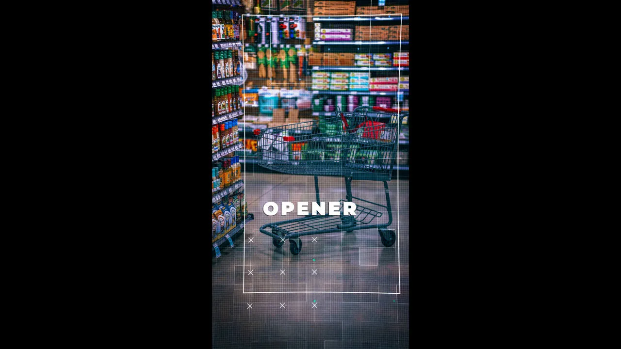 踩踏开瓶器展示漂亮照片像素设计精选AE模板