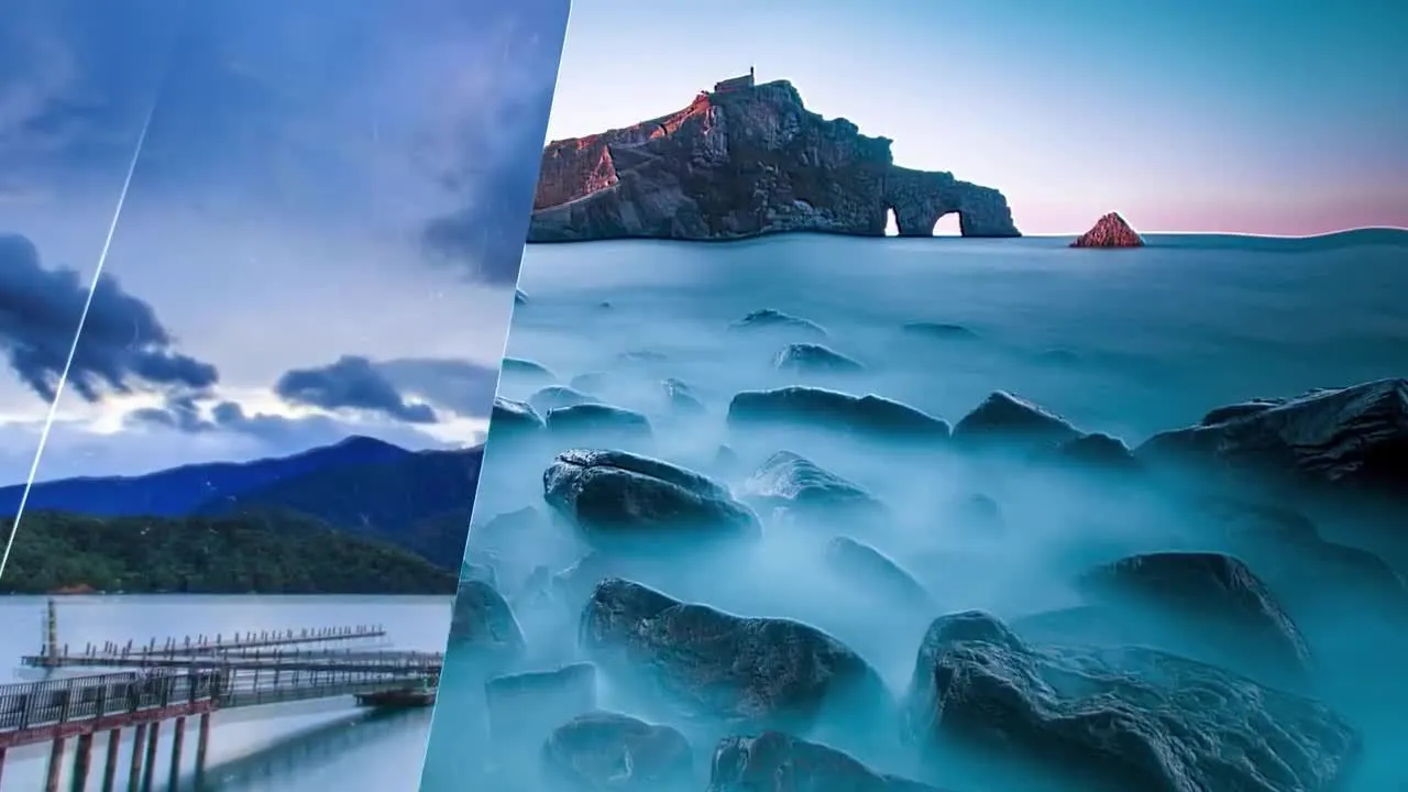 激发兴趣的创意户外景观幻灯片像素设计精选AE模板