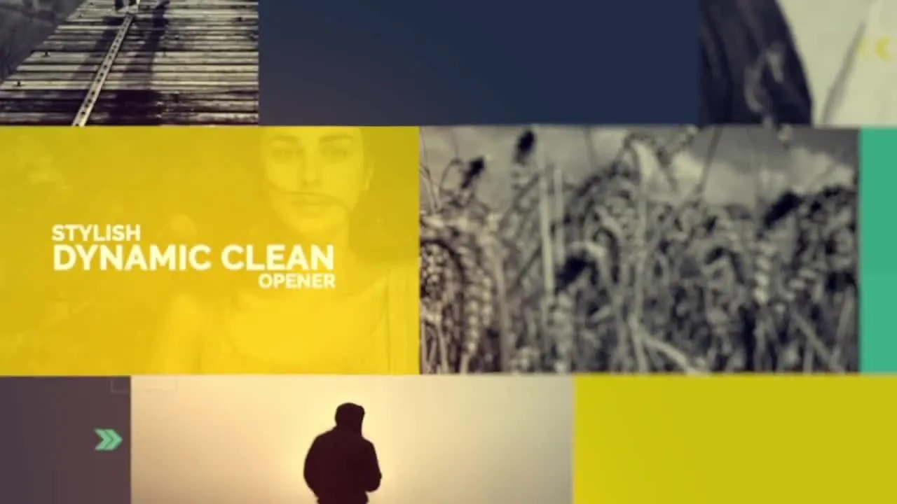 动态社交媒体预告片像素设计精选AE模板