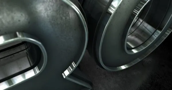 暗色金属质感效果Logo演示像素设计精选AE模板 Darkness Logo Reveal