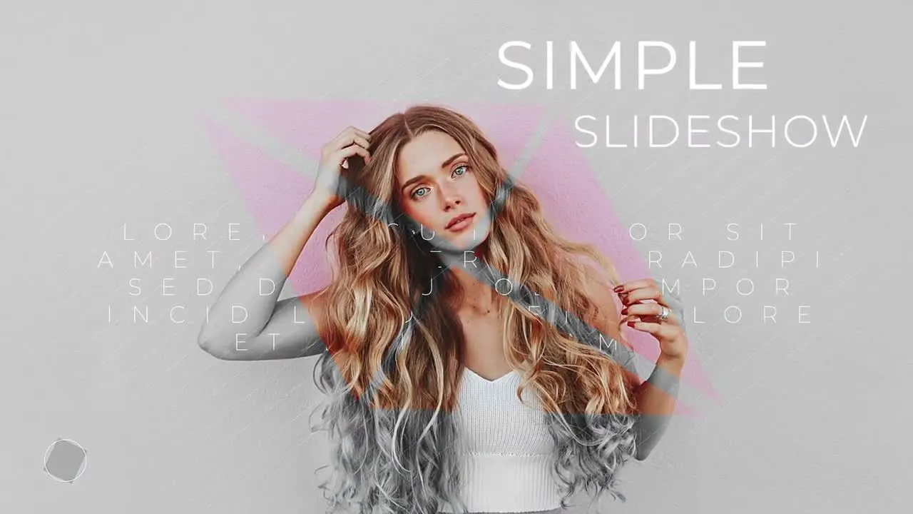 时尚简单创意的艺术开场白像素设计精选AE模板