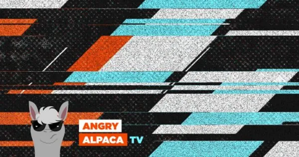 视频信号故障动画特效Logo演示像素设计精选AE模板v1 Dynamic Logo Intro V1