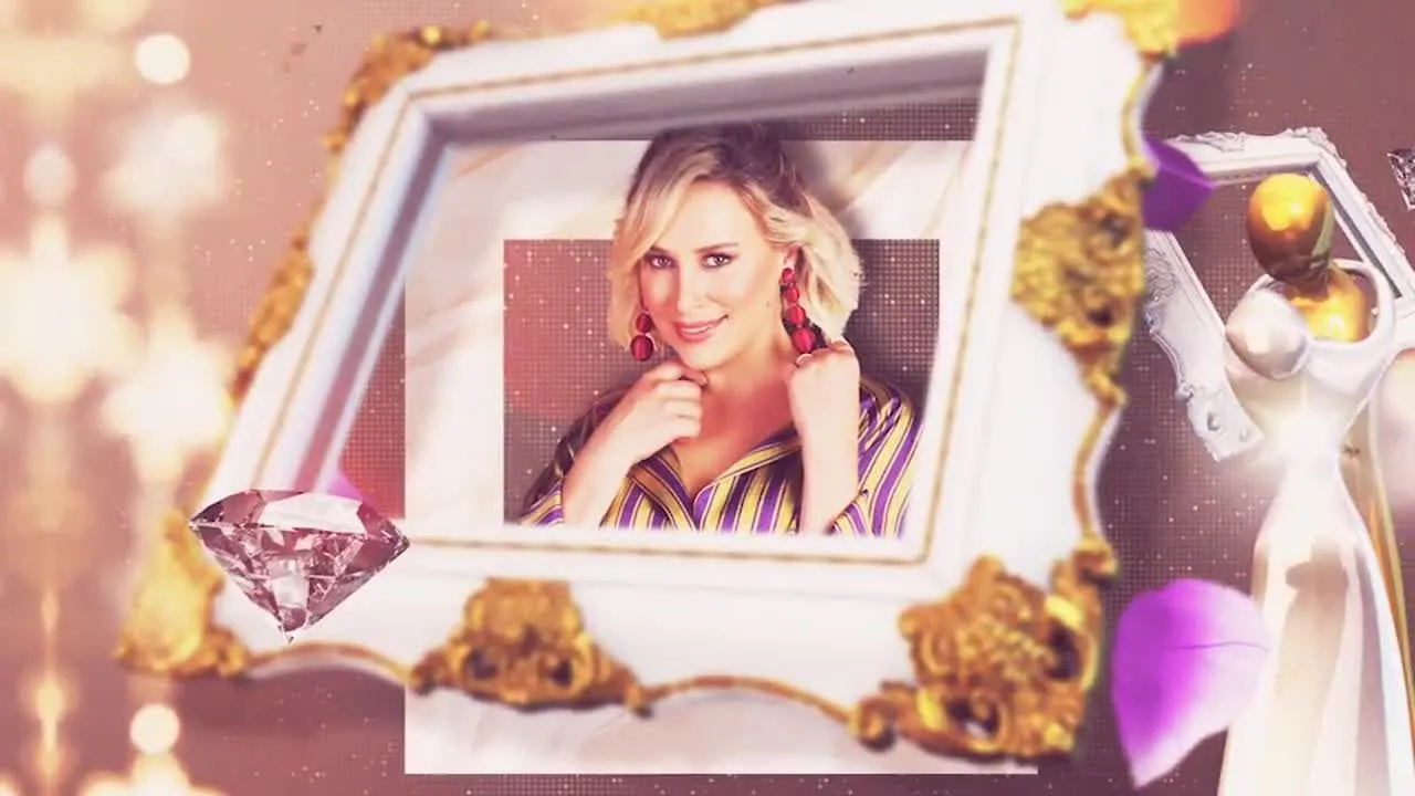 简单的3D闪光文字特效片头像素设计精选AE模板