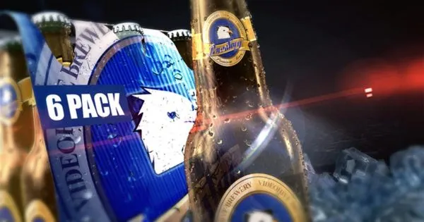 啤酒冷饮商业促销广告视频像素设计精选AE模板 Beer#8211; Soft Drink Commercial