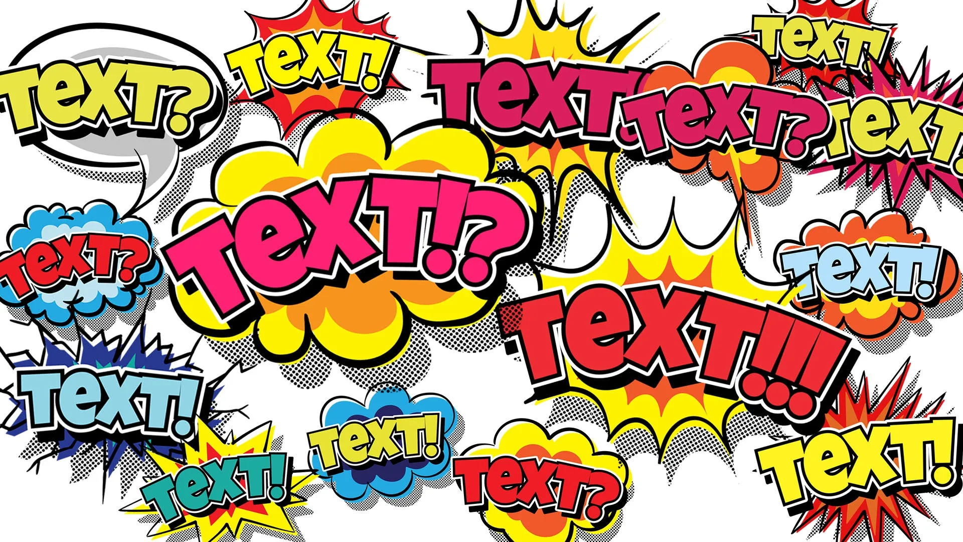 15种卡通风格的漫画标题像素设计精选AE模板