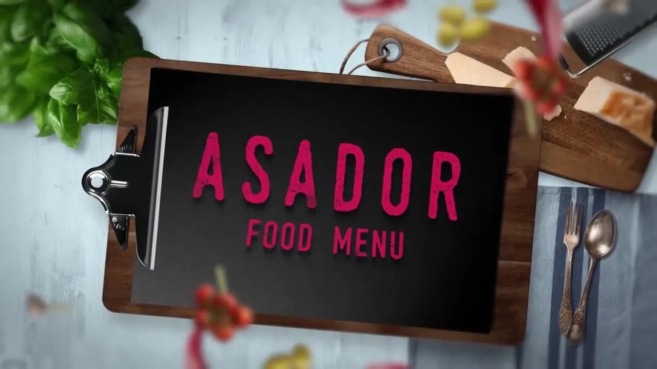 宣传新食物菜单演示第2卷像素设计精选AE模板