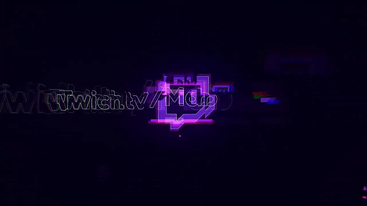 超现代的网络徽标显示像素设计精选AE模板