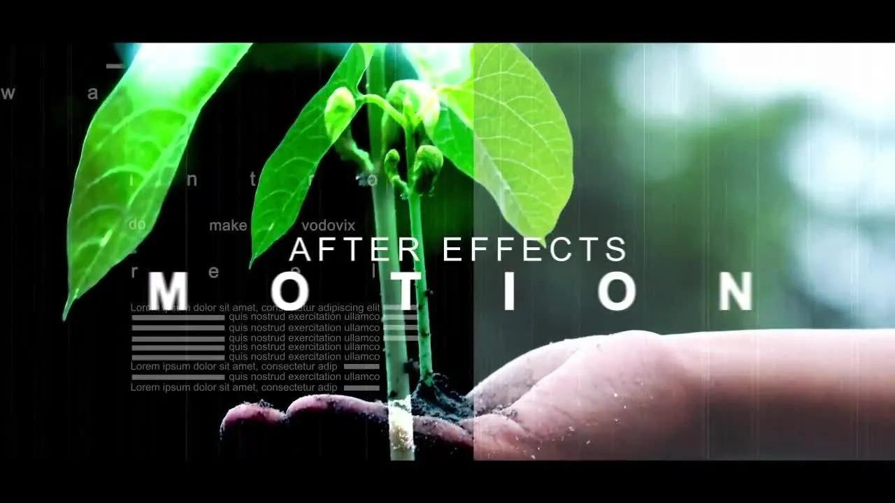 软抽象开瓶器展示照片纪录片像素设计精选AE模板