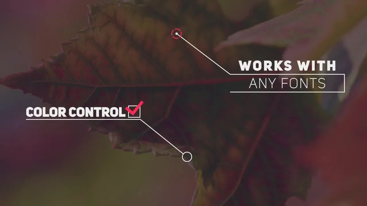 20个整洁有序的电影标注标题像素设计精选AE模板