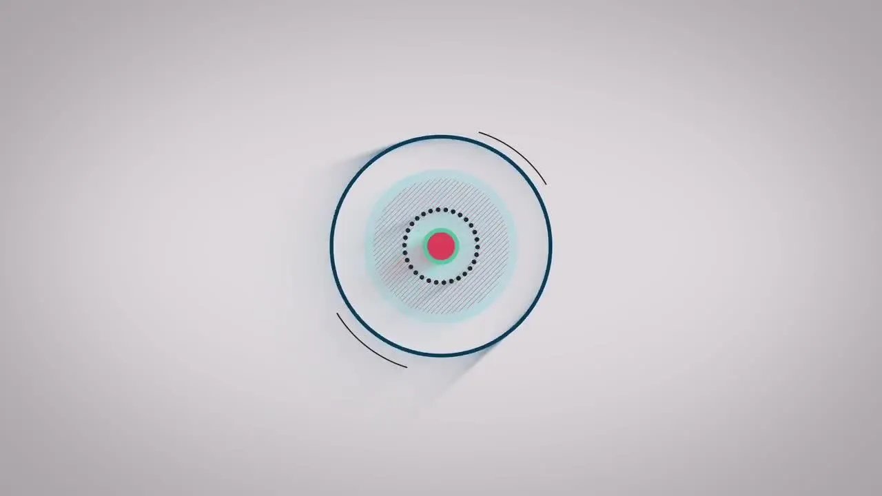 动画效果简单的形状徽标像素设计精选AE模板