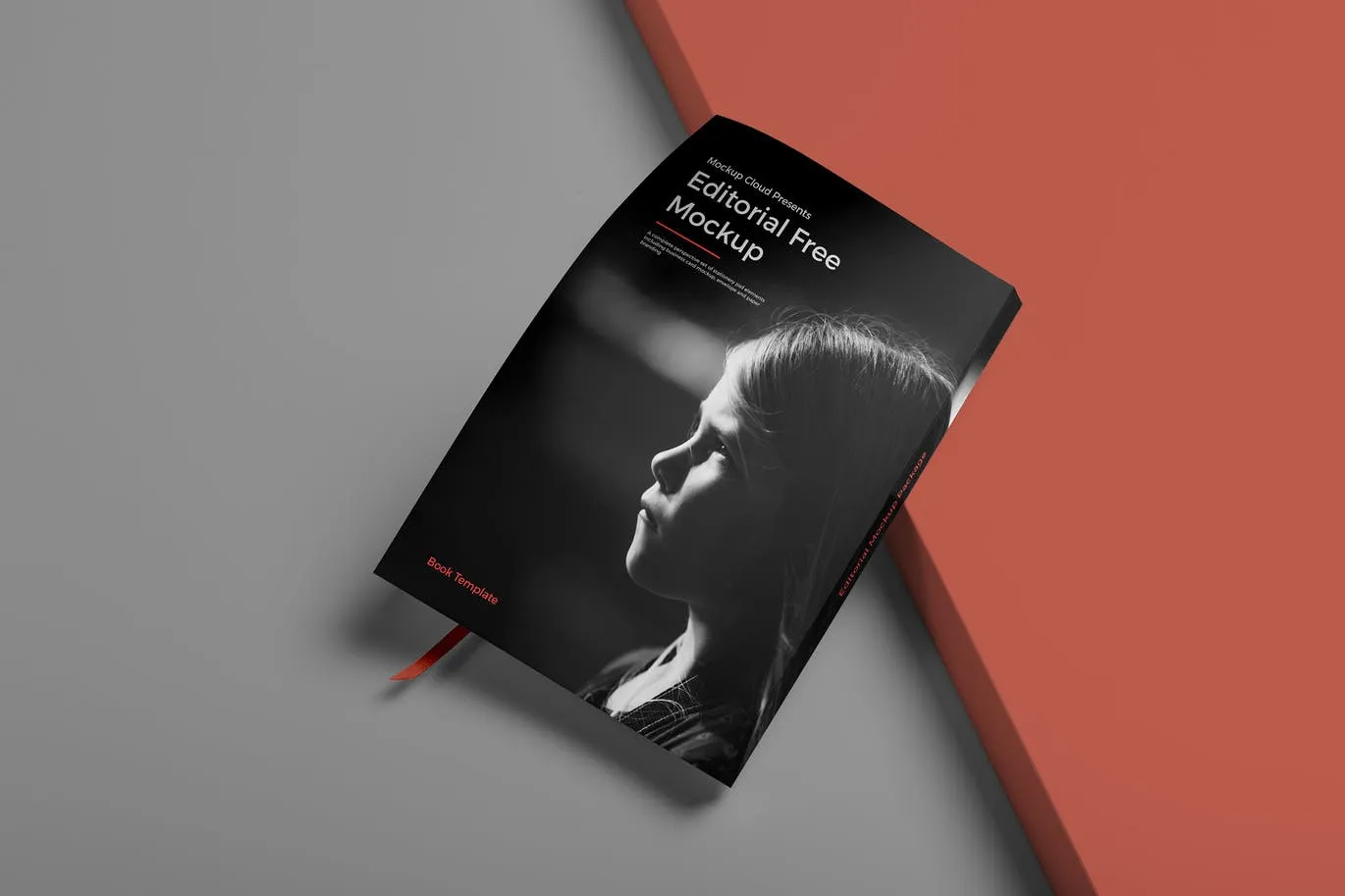 高品质的书籍装帧楼书画册品牌手册样机展示模型mockups