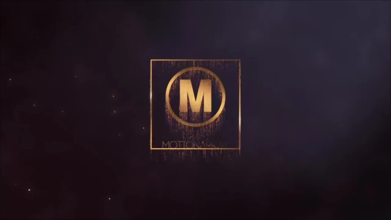 华丽的外观和极大的动画logo显示像素设计精选AE模板