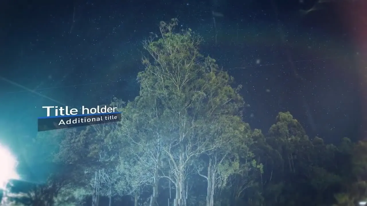 鼓舞人心的旅程视差幻灯片像素设计精选AE模板