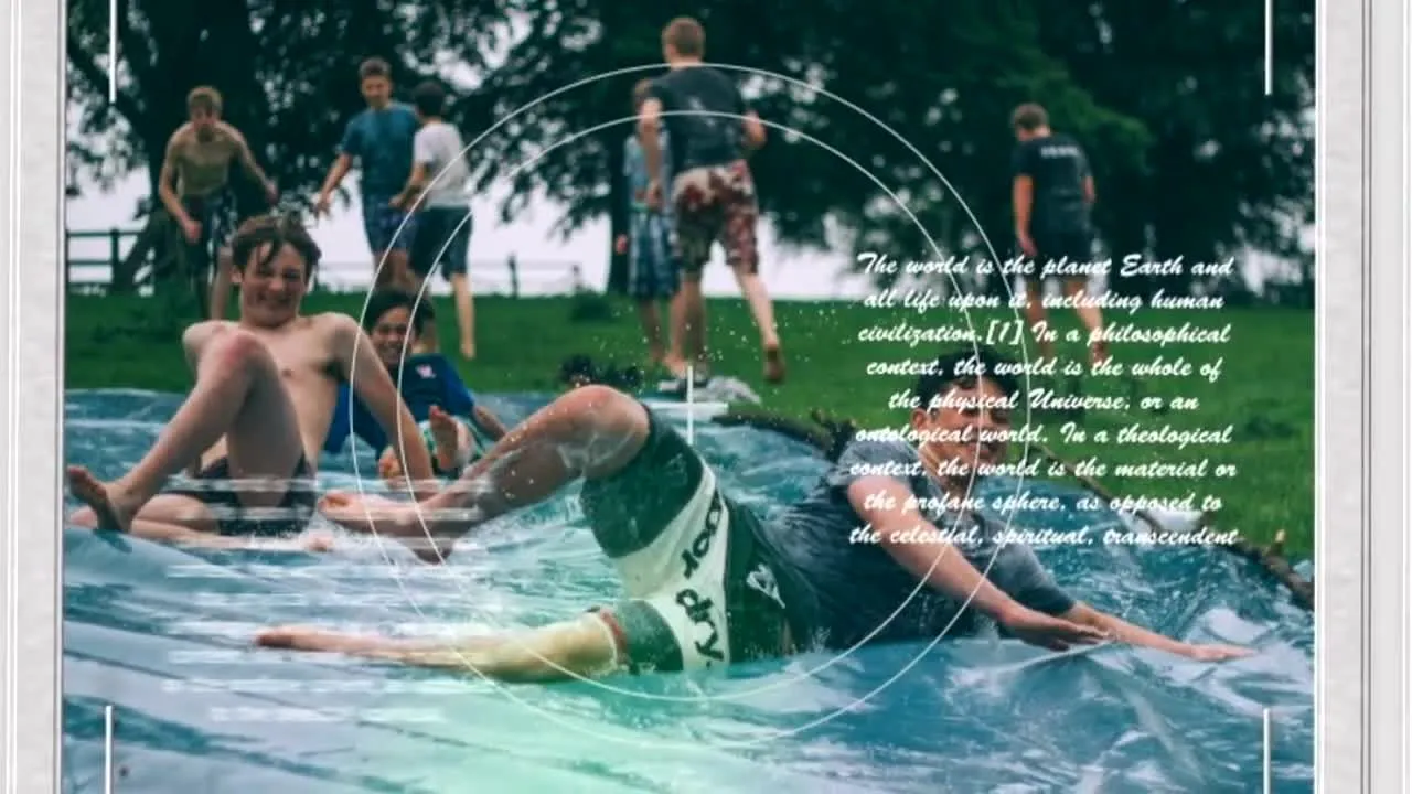 夏季相册相机过渡像素设计精选AE模板