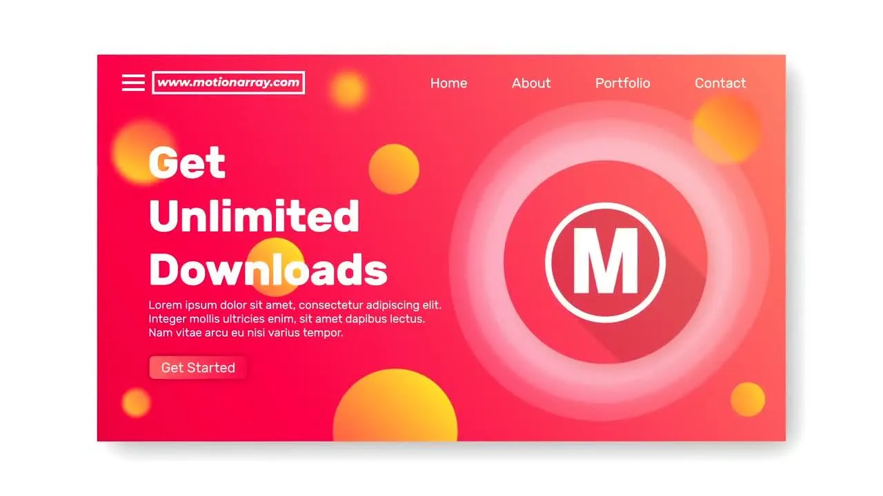 海报徽标显示像素设计精选AE模板