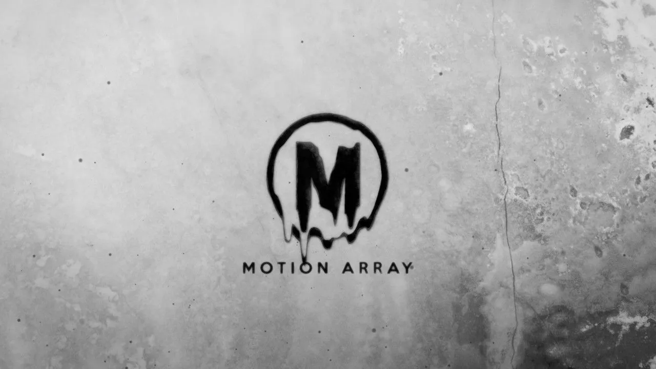 创意滴水动态logo展示像素设计精选AE模板Dripping Logo Reveal