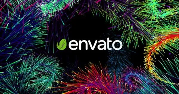 奇幻魔法烟花Logo动态演示像素设计精选AE模板 Magic Logo