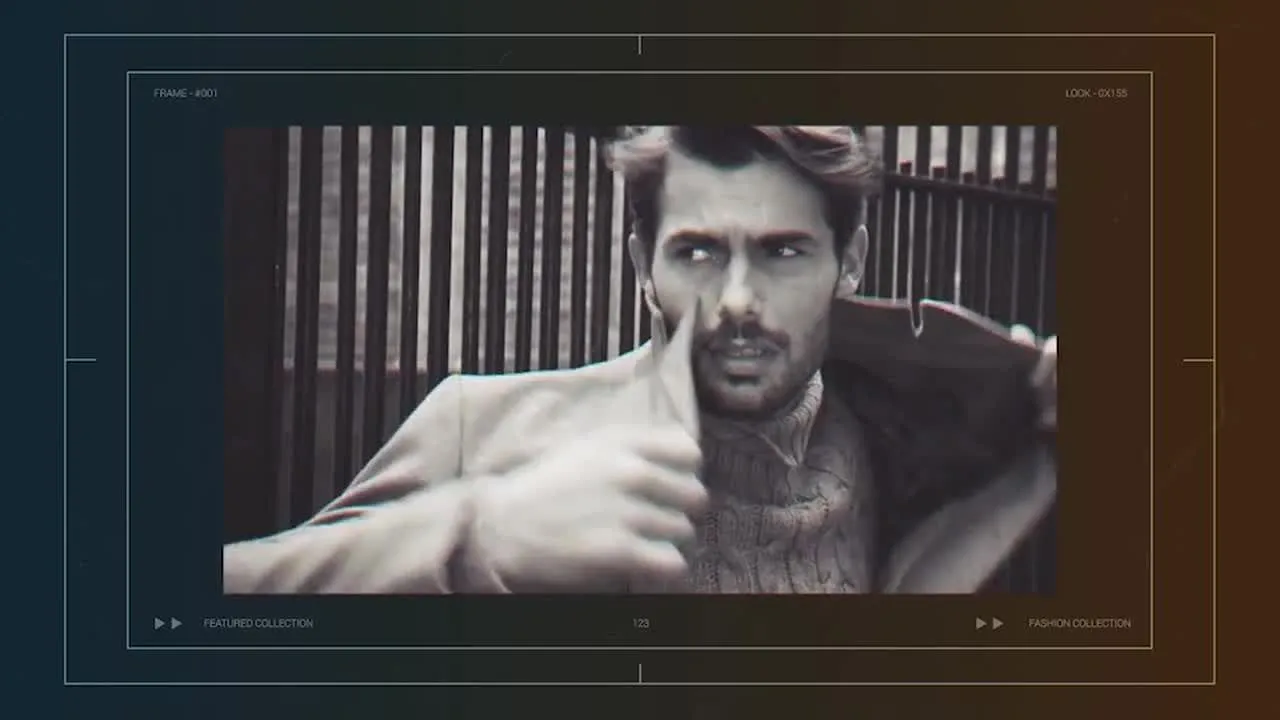 时尚媒体促销简介像素设计精选AE模板