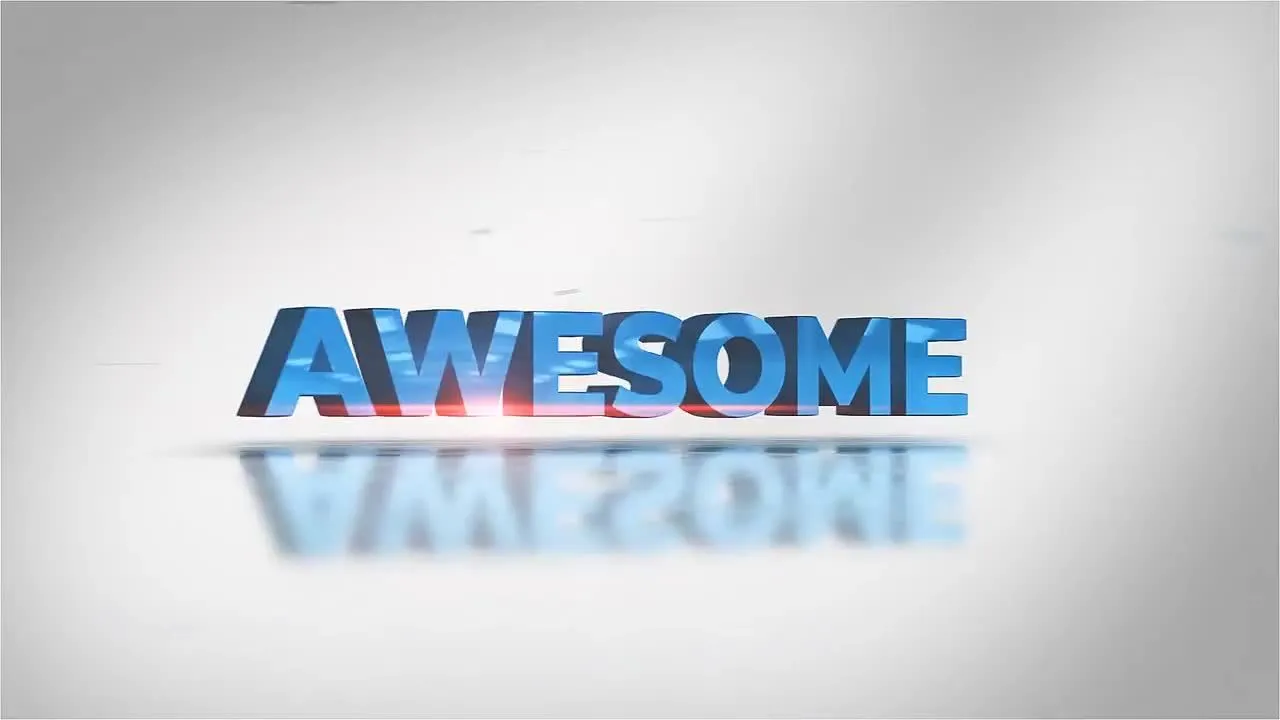 节奏感文字标题图片展示片头像素设计精选AE模板