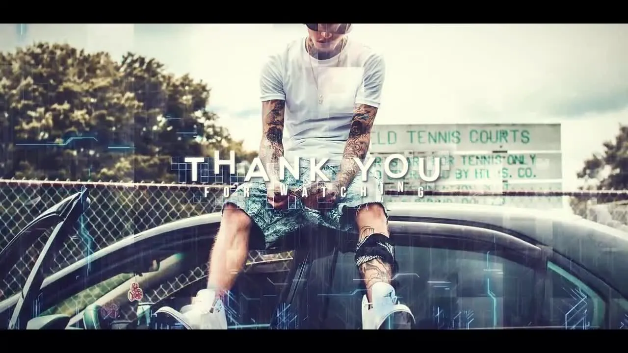 超现代数字幻灯片像素设计精选AE模板